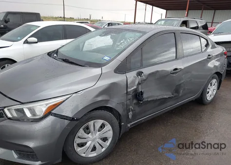 2020 Nissan Versa S Xtronic Cvt from USA, damaged, VIN 3N1CN8DV5LL839431